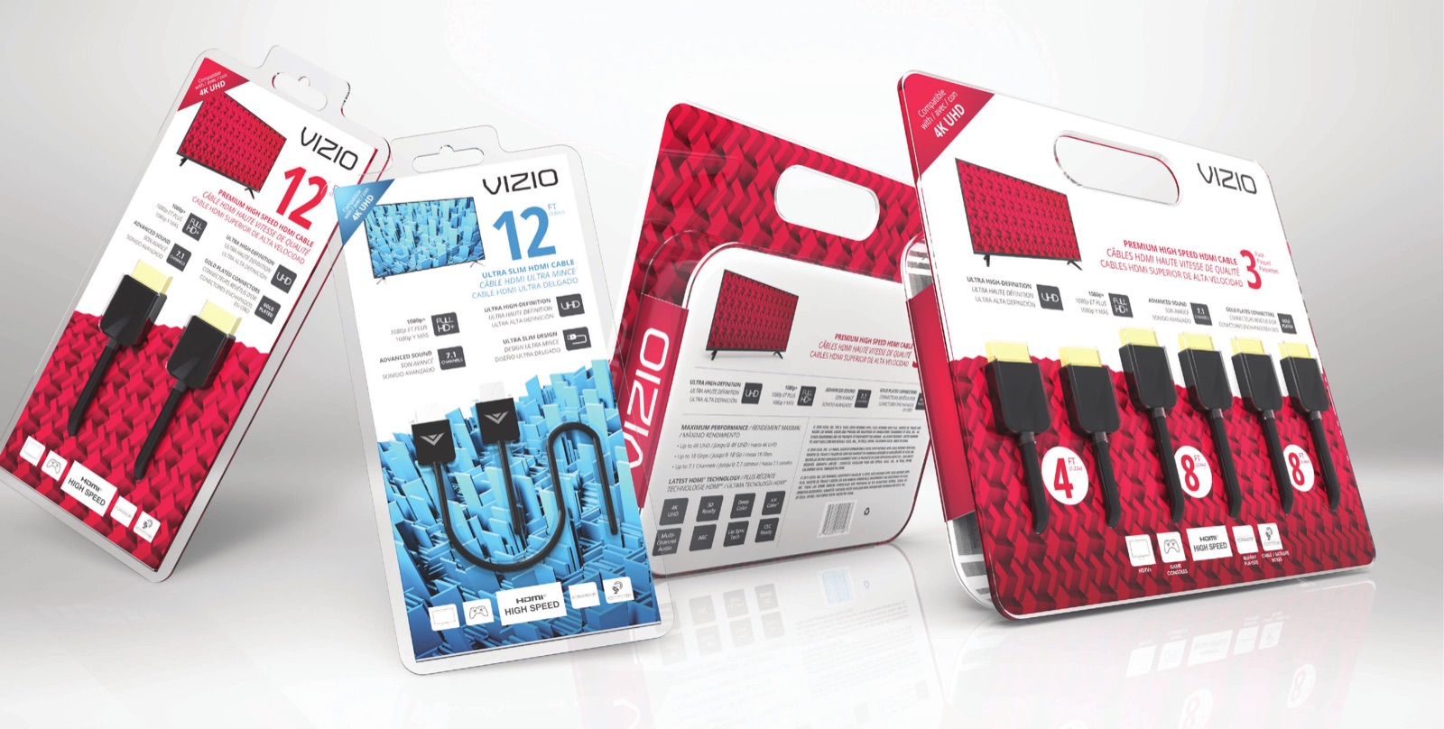 VIZIO HDMI cable packaging