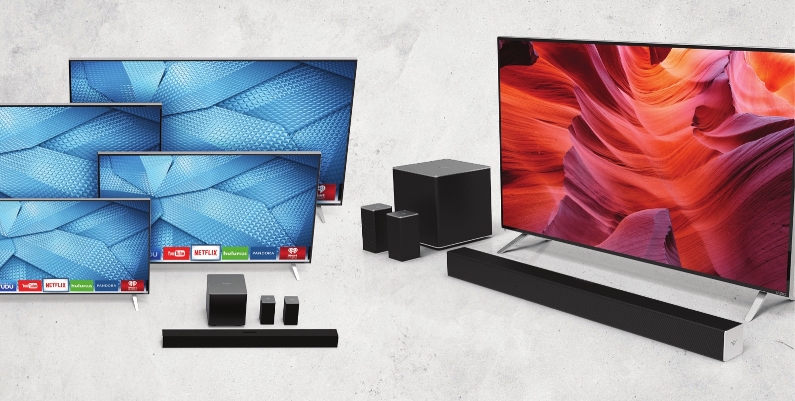 VIZIO sound bar product render
