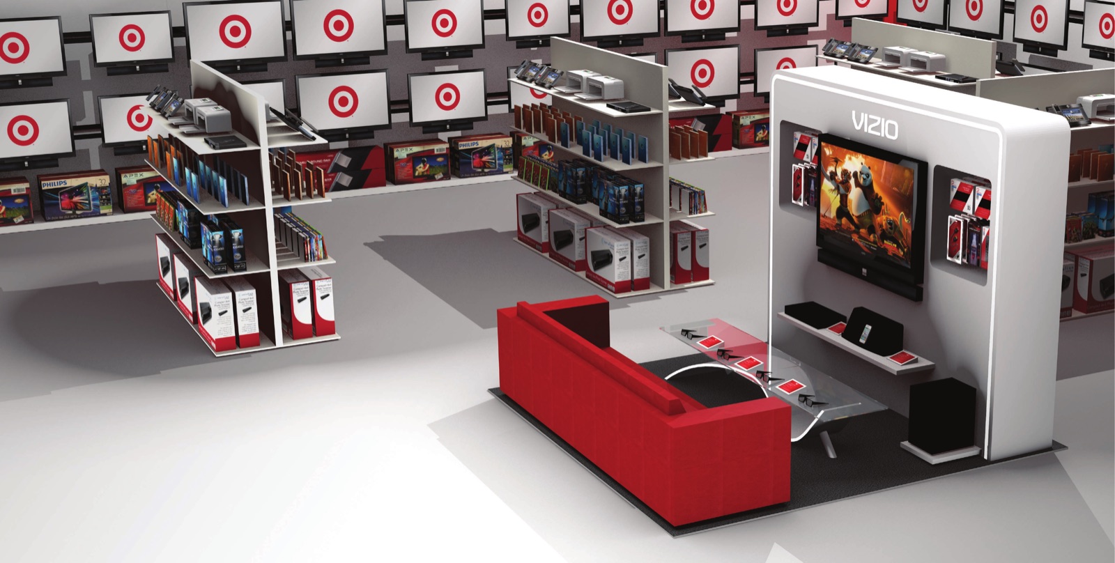 VIZIO Target shop-in-shop